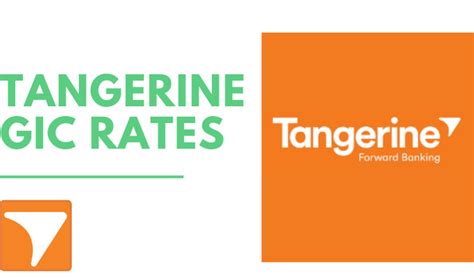 tangerine gic rates special offer.